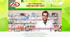 Desktop Screenshot of anhnguyenducpharma.com.vn